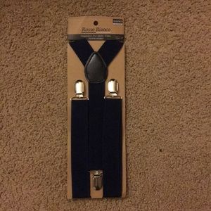 Dark Blue Suspenders